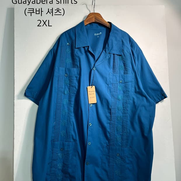 Guayabera shirts (쿠바 셔츠) 2XL