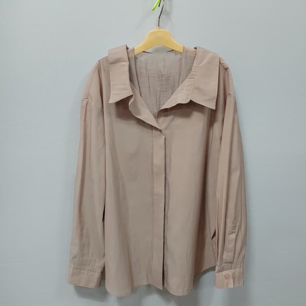 시스템 루즈핏 블라우스 셔츠 여성 82-94-160