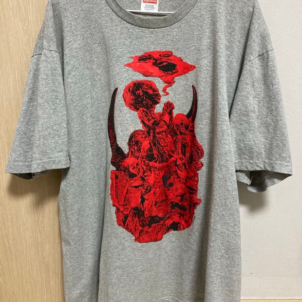 슈프림 23fw 뮤턴트 헤더그레이 XL