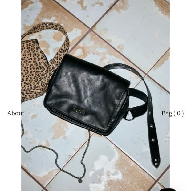 미스테리어스호텔 WESTERN BELT BAG