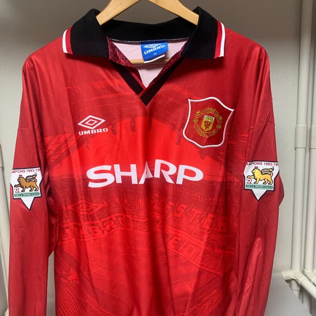 맨체스터 유나이티드 94/96 홈 유니폼 NO. 7 베컴 2XL