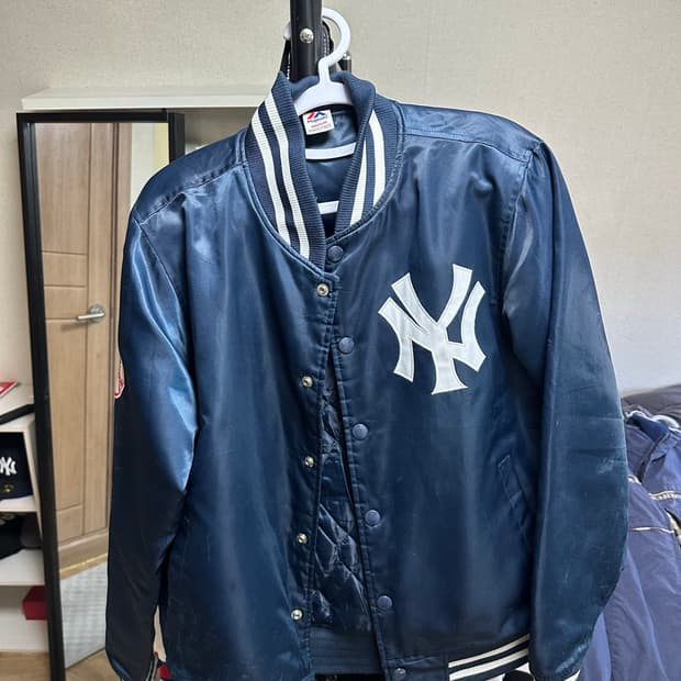 급처) Majestic MLB 양키스 바시티 자켓 M