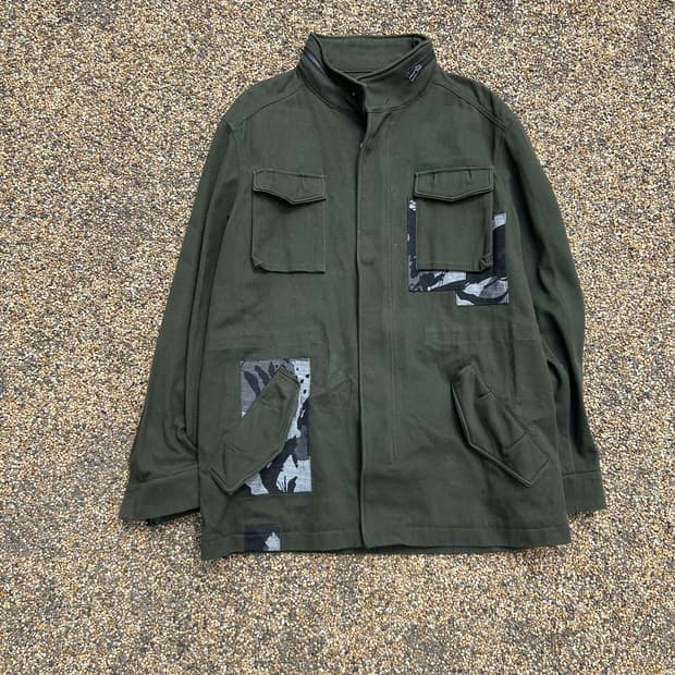 더 메드니스 M-65 카모 자켓