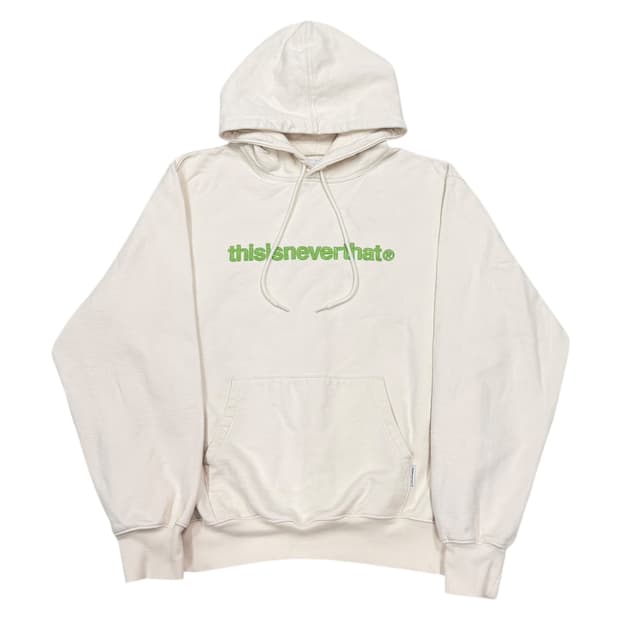 디스이즈네버댓 T로고 스웻 후드티 M