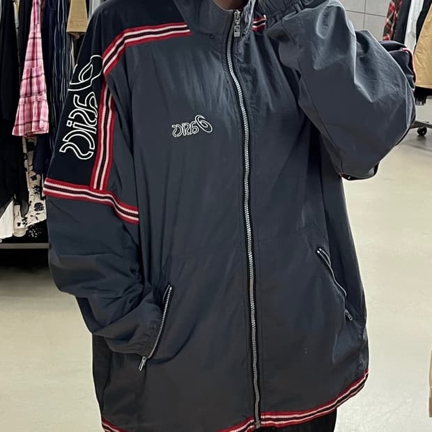 아식스 투웨이 면 바람막이