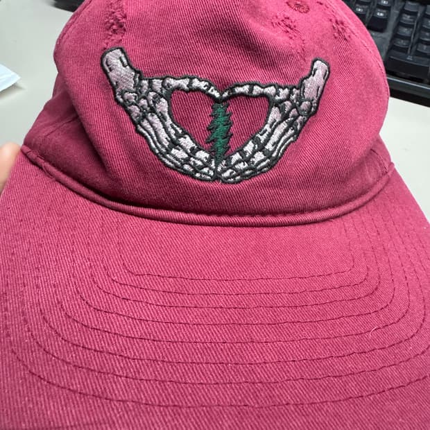 그레이트풀 데드 디스이즈네버댓 스켈레톤 캡