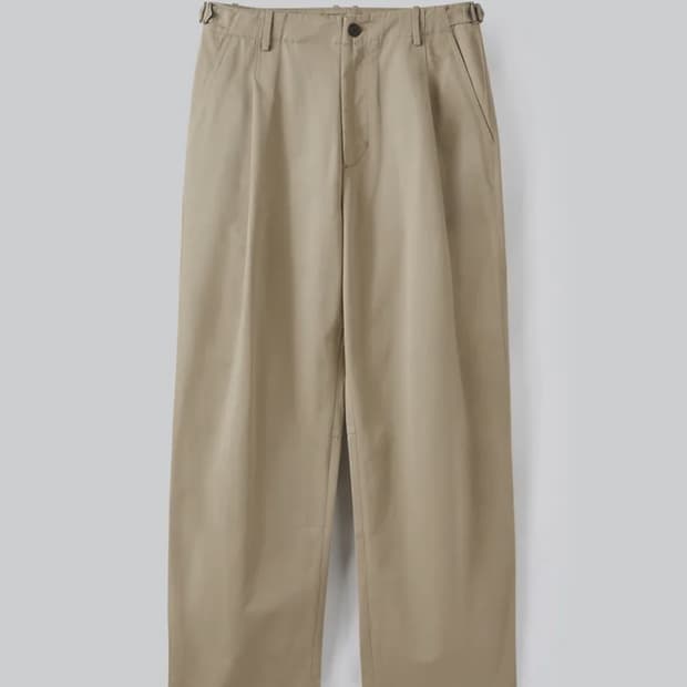 파브레가 어클락 원턱 치노팬츠