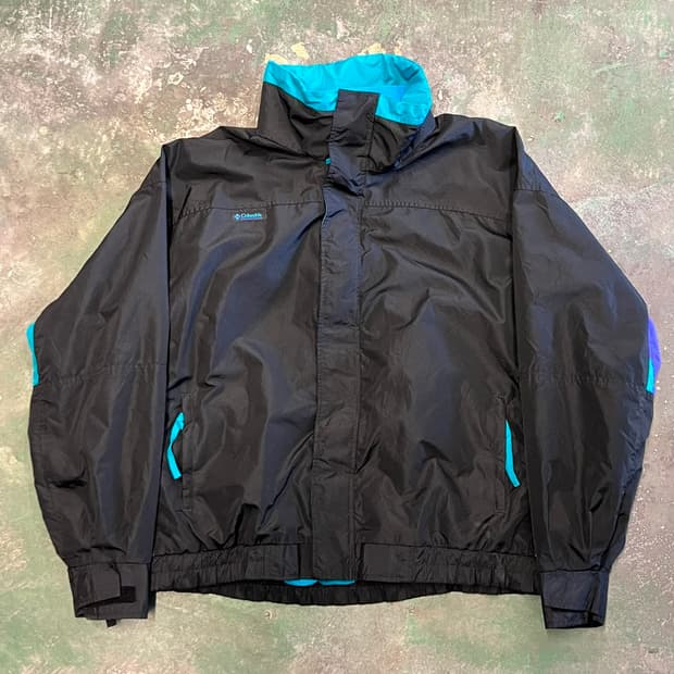 90's [XL] 빈티지 콜롬비아 Bugaboo 컬러블록 나일론 셸 자켓