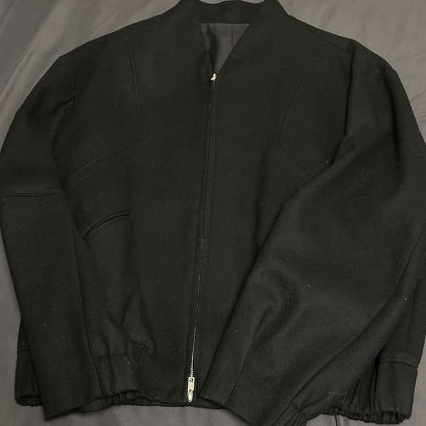 (M)쿠어 울 바시티 자켓