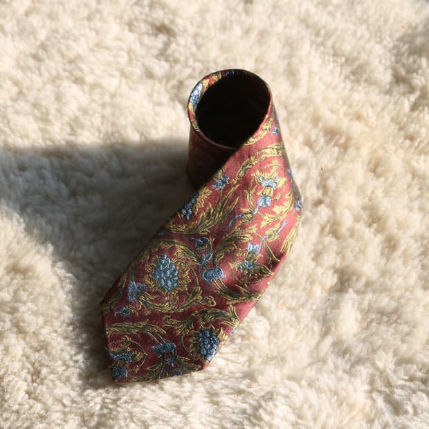 YSL 실크 넥타이