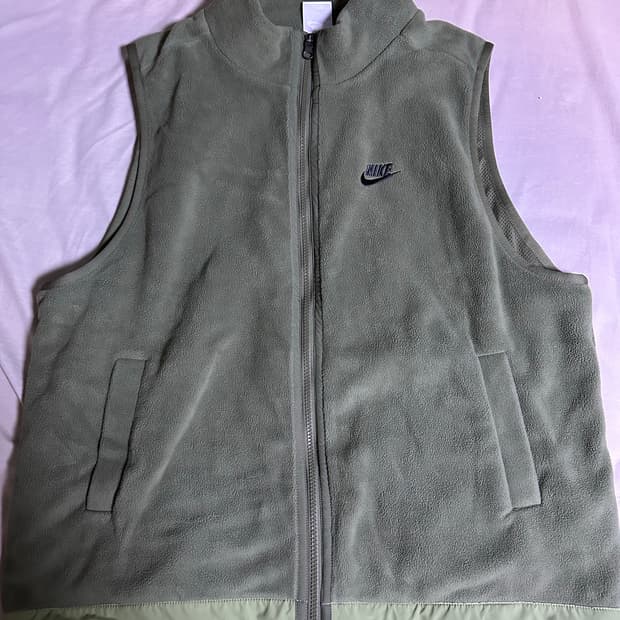 택제거 새상품 (XL) 나이키 플리스 베스트 후리스 조끼