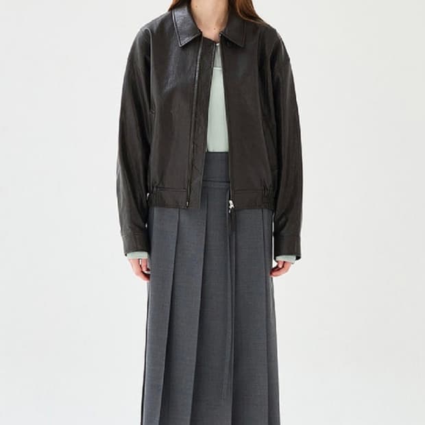 23fw 알테 Alte 브라운  봄버 자켓