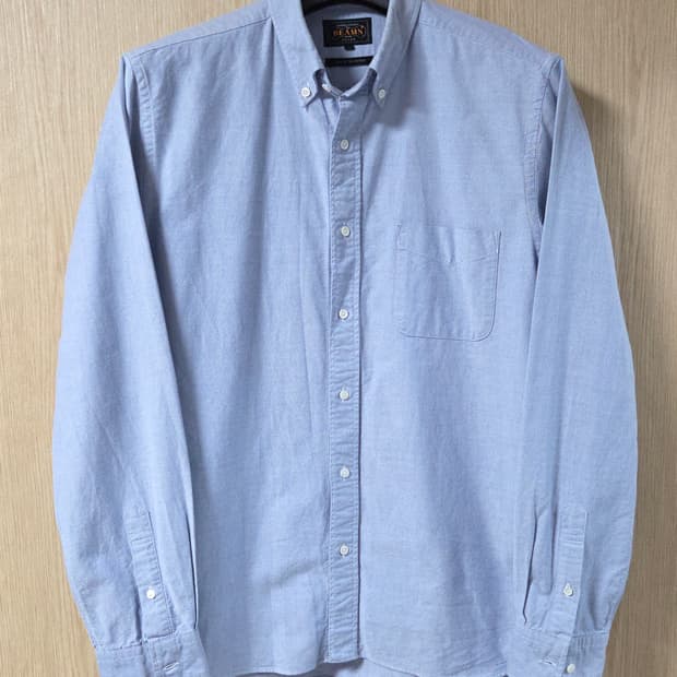 (착샷) 빔즈 플러스 옥스포드 셔츠 