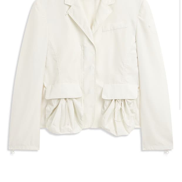 PATCH POCKET ZIP JACKET, CREAM (세트)