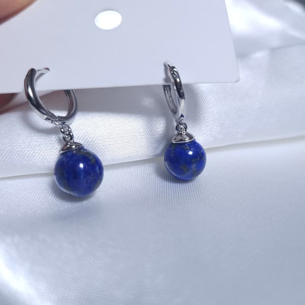 라피스라줄리 귀걸이