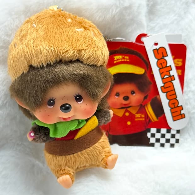 햄버거 몬치치 키링 🍔🤎