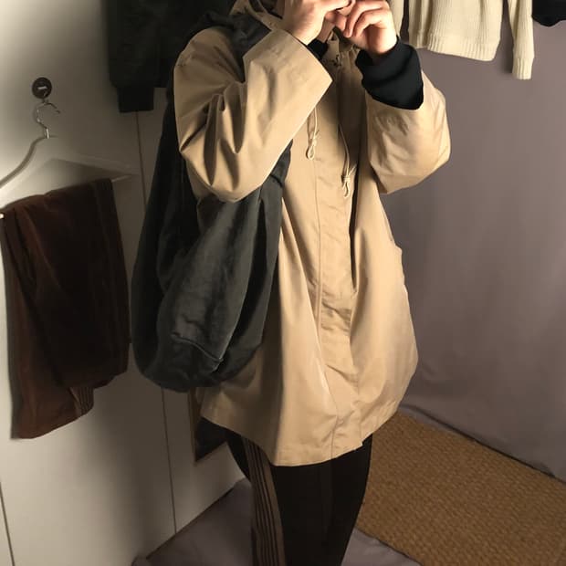 오라리 후드 코트
