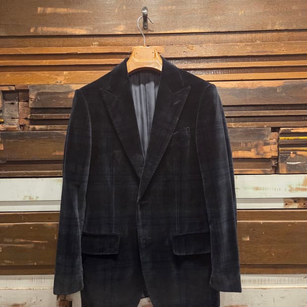 에르메네질도 제냐 꾸띄르 벨루어자켓