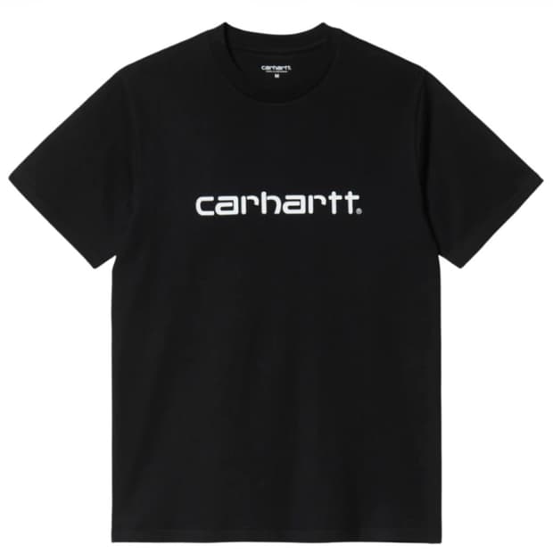 칼하트 WIP 스크립트 티셔츠 블랙 L 새상품
