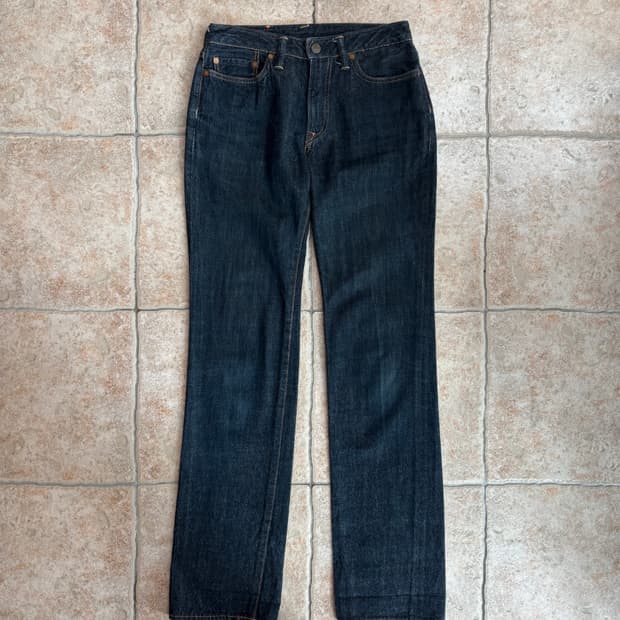 [27] 45rpm indigo selvage denim pants
