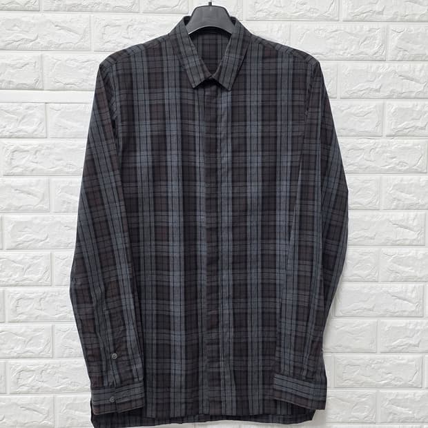 택포) 크리스반아쉐  체크 셔츠 