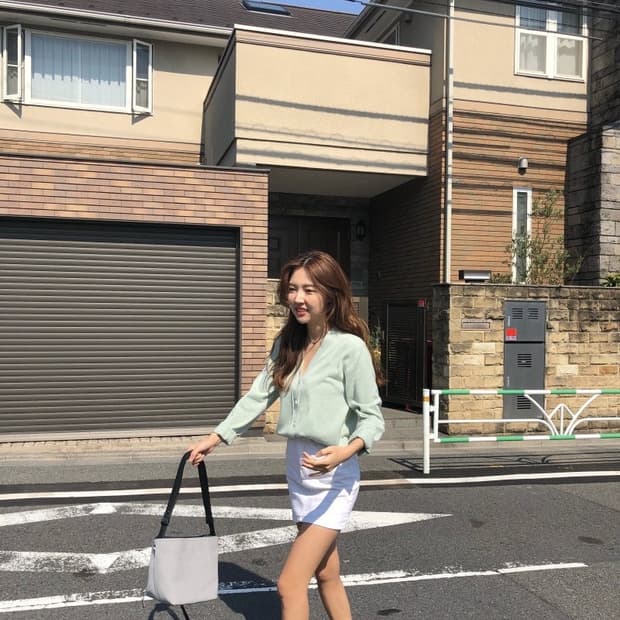 코드유 마일드 가디건  핑크