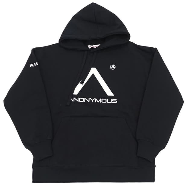 리차드슨 x 어나니머스 클럽 A10 도미니큐 실버 후드 블랙