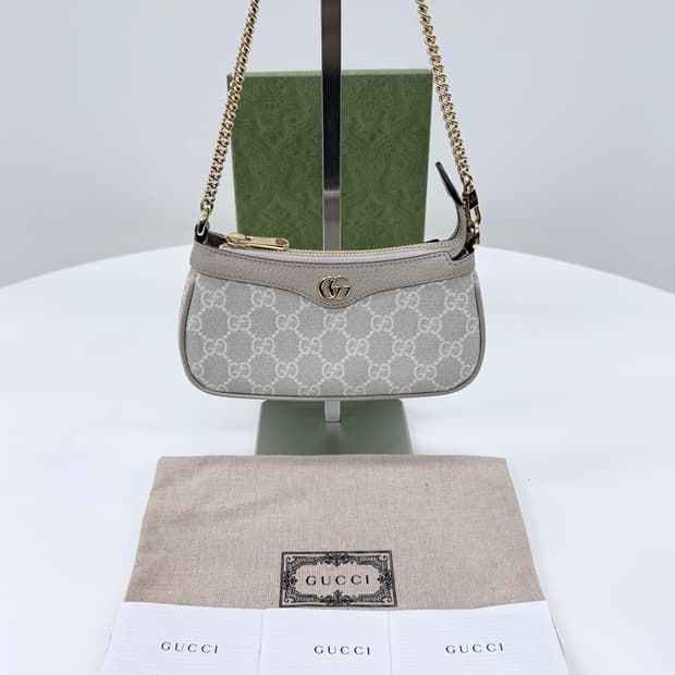 [S급/미니] 구찌 GG 수프림 오피디아 체인 숄더백