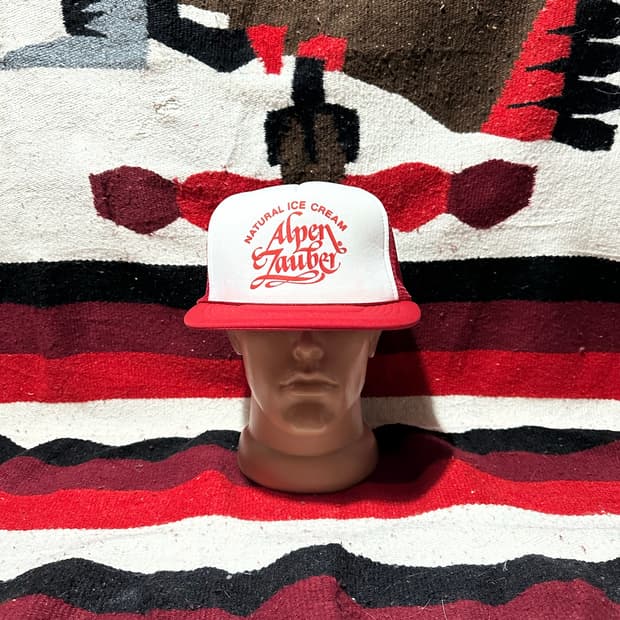 [빈티지] •Vintage Alpen Zauber Trucker Cap.