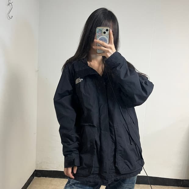 The North Face Black Windbreaker
