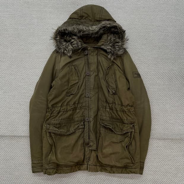 아베크롬비 워크 야상 패딩 r2530