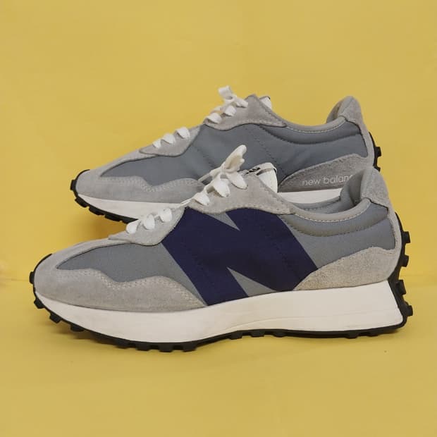 남성 뉴발란스 327 그레이퍼플 운동화 (260)