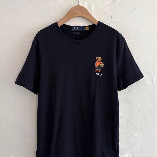 Polo 폴로 랄프로렌 QR신형 비치볼 베어로고 코튼 티셔츠   pric