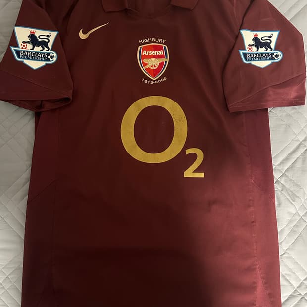 해외M) 아스날 05-06 홈 하이버리 앙리 리그ver.