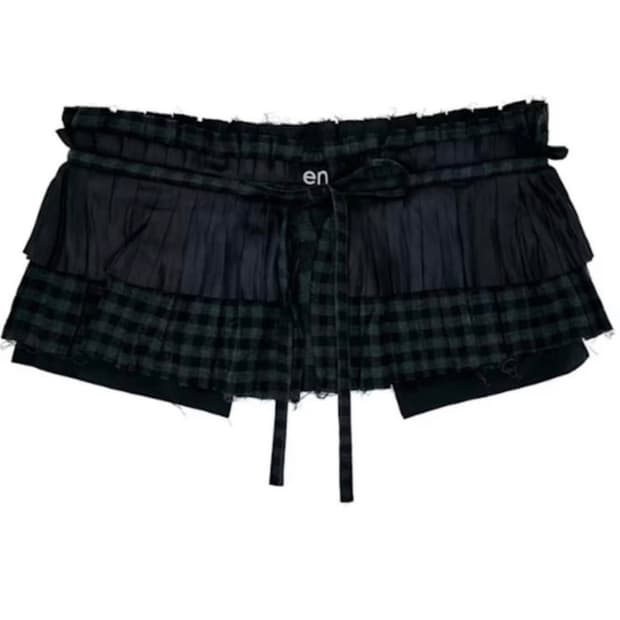 오픈와이와이 Pleats Layered Pocket Belt