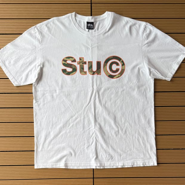 스투시 stu.c 반팔 티셔츠