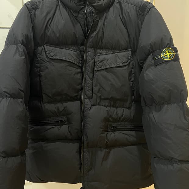 24fw 스톤아일랜드 크링클랩스패딩 L (새상품급)