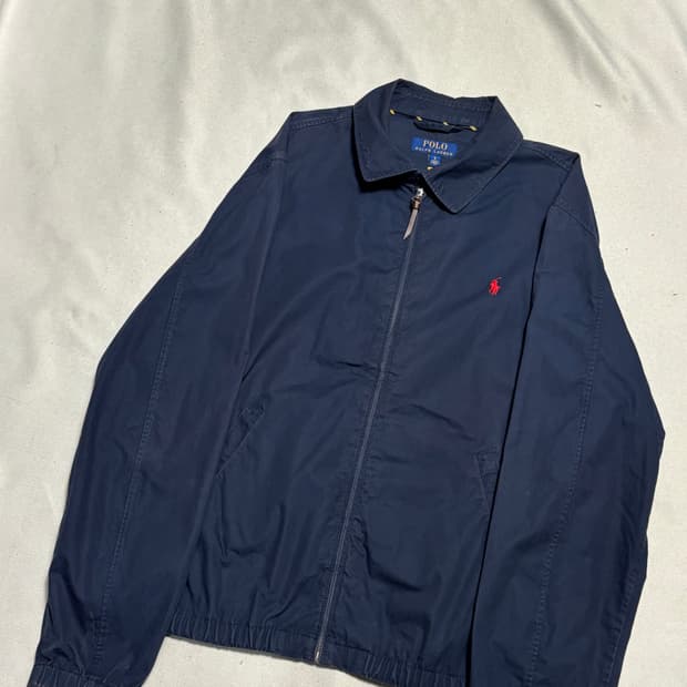 L 폴로랄프로렌 네이비 베이포트 코튼 자켓