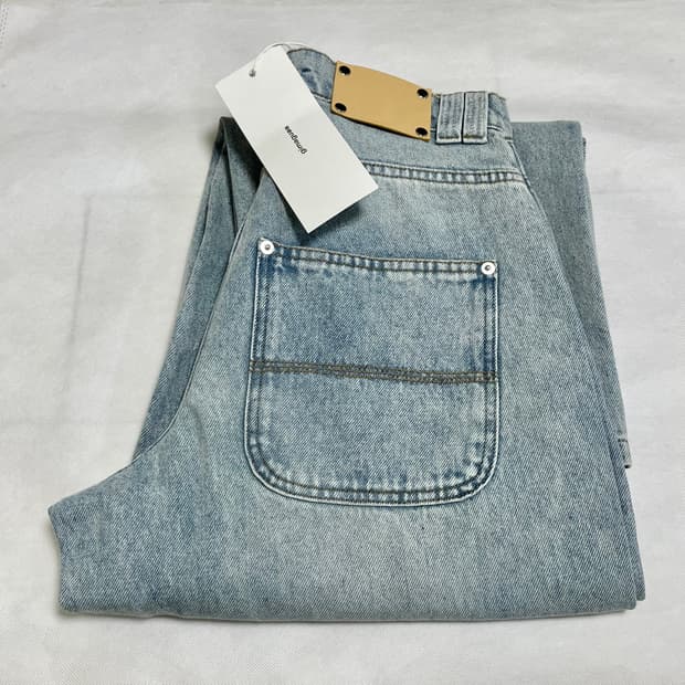 [36,38]기마구아스 Baggy 데님 팬츠/블루