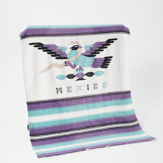 Vintage Mexican rug(eagle)