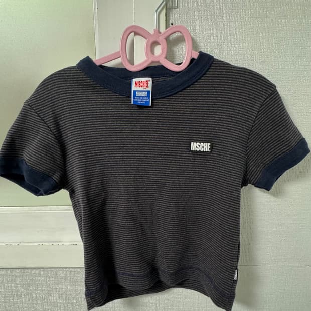 미스치프 스트라이프 반팔