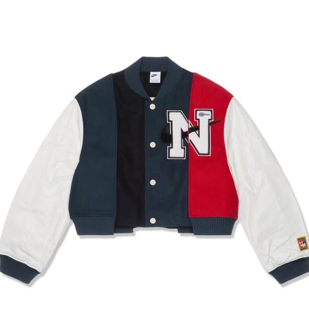 Nike X Yoon 오버사이즈 우먼스 바시티 자켓 (L)