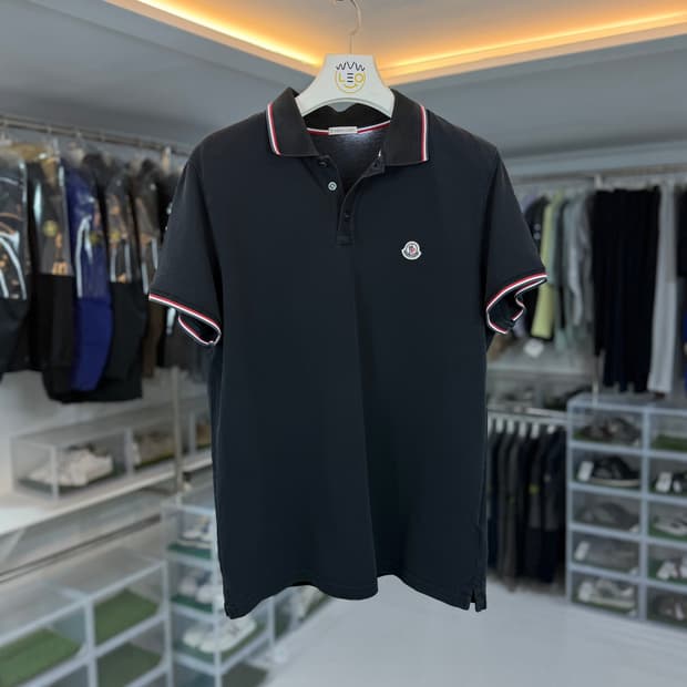 [리오브] 몽클레어 와펜 패치 카라티셔츠