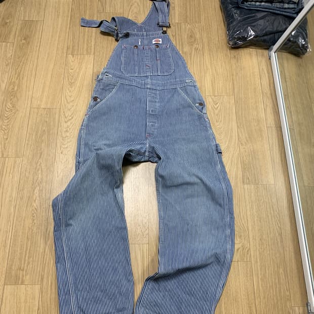 30x30)Dickies 디키즈 히코리 오버롤 멜빵