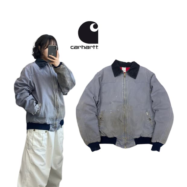 칼하트 90s OG 산타페 페이딩 워크자켓 jq168 jq178 j14