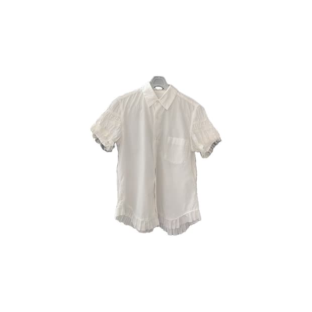 꼼데가르송 트리콧 레이스 셔츠 comme des garcons