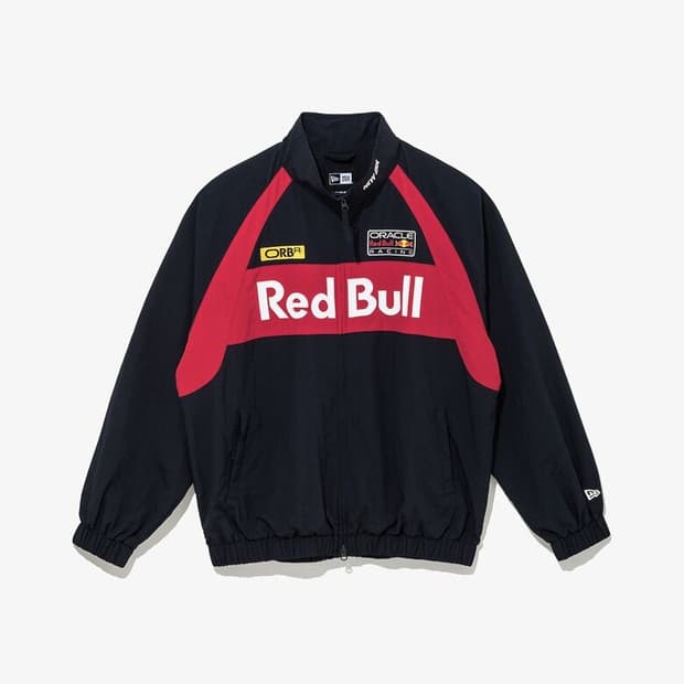 뉴에라 레드불레이싱 오라클 바람막이 재킷 네이비 XL