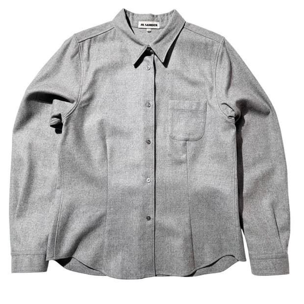 (매장판) Jil Sander 질샌더 울 셔츠