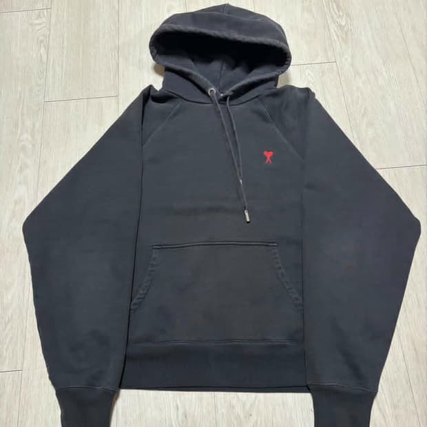 AMI 아미 후드티 L