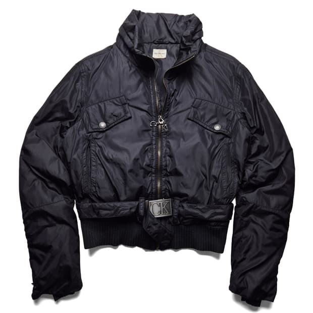 [M] 캘빈클라인 구스다운 크롭 경량자켓